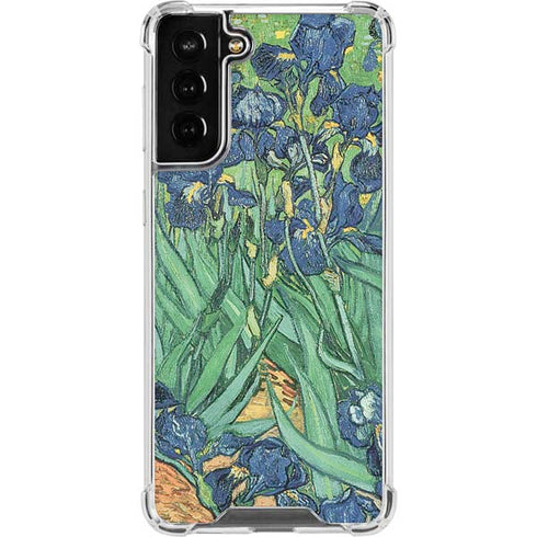 Vincent Van Gogh Irises Galaxy S21 FE Clear Case